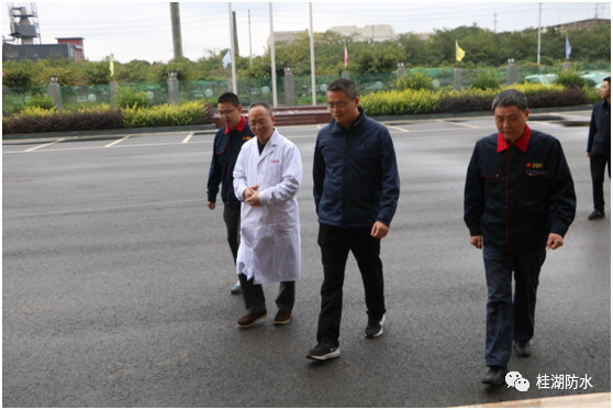 四川省什邡市市委副書記、市長卿偉一行蒞臨桂湖集團什邡生產基地調研指導